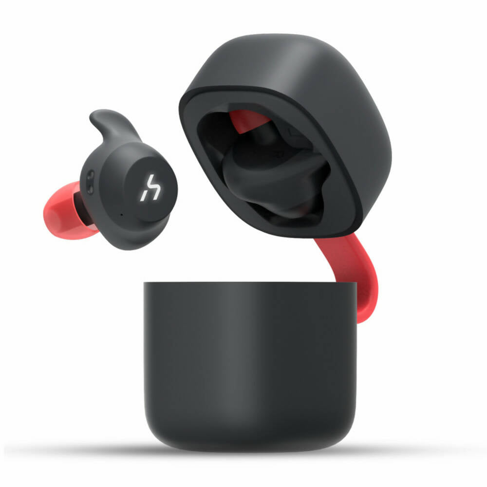 img Audifonos Havit Deportivos Resistentes al Agua IP6X con Bluetooth y Autonomia hasta 3.5 horas color Negro y Rojo HAVIT G1-BR