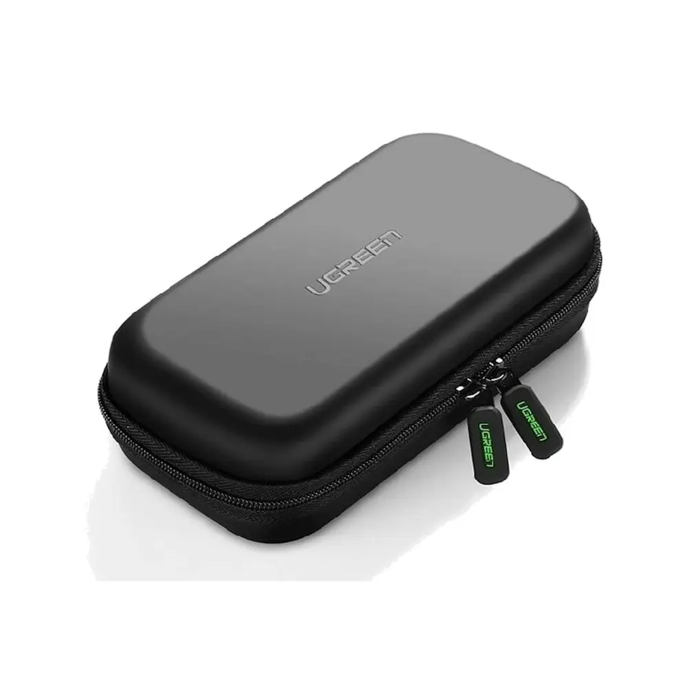 Estuche Ugreen para Disco Duro y Accesorios 18x9.5x5.5cm color Negro 50274