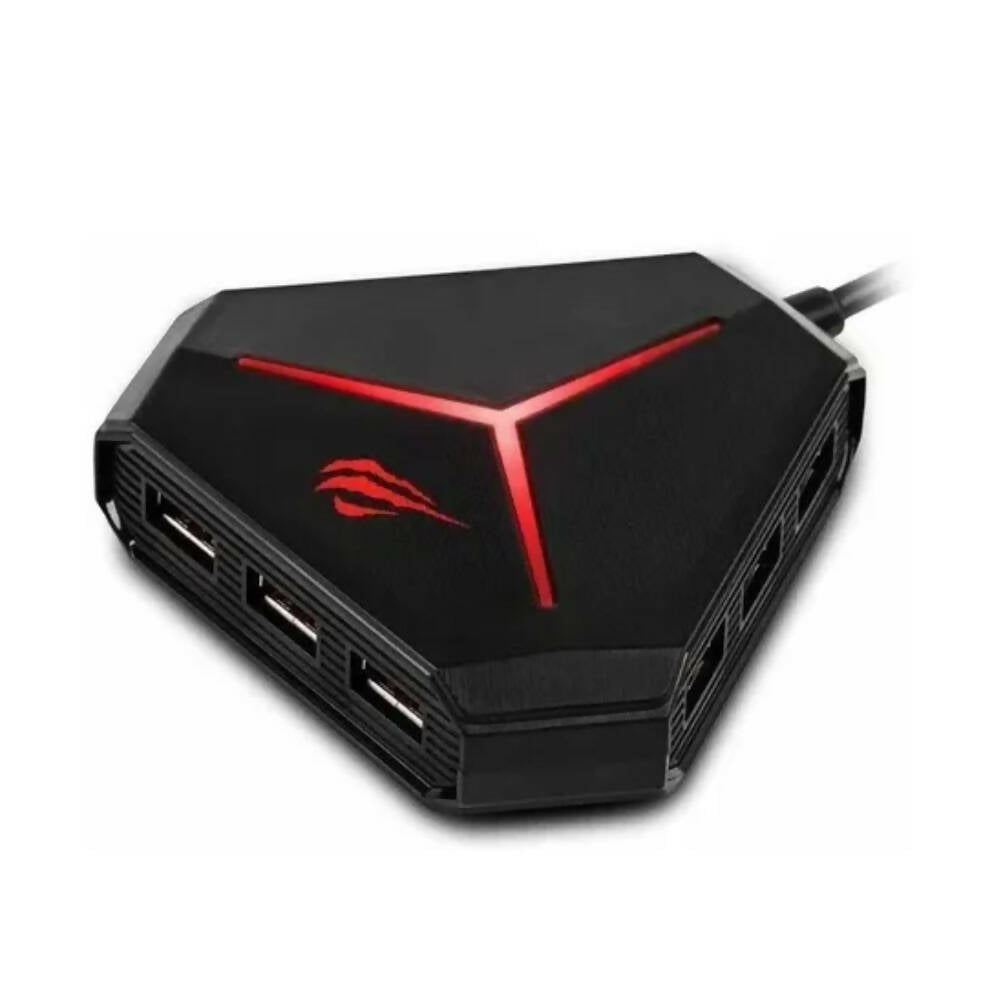 img Hub Havit USB-A Multifuncion con 10 Puertos en 1 Tipo Gamer H95