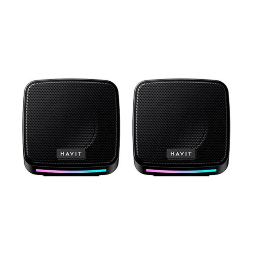 Parlante de escritorio Havit Potencia 3 Watts Frecuencia 100Hz hasta 20KHz Puerto USB-A 2.0 SK764