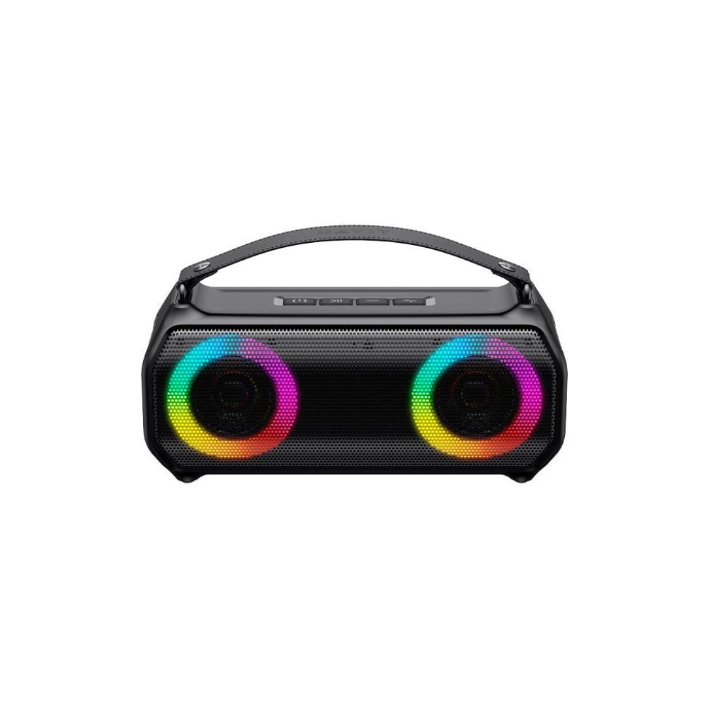 Parlante Havit Inalambrico RGB BT v5.3 Bateria hasta 8 Horas Funcion BT AUX TWS Microfono para Asistente de Voz y Llamadas SK888BT