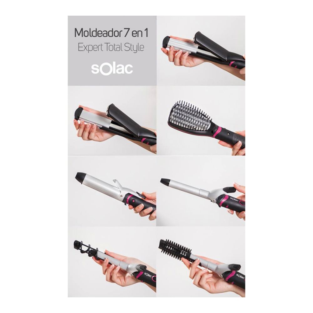 img Plancha para Cabello Solac Multi Styler Expert Total