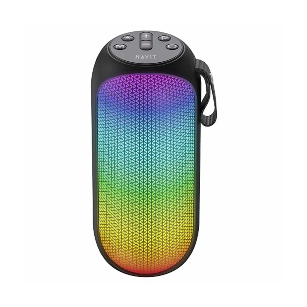 img Altavoz Havit Portatil Inalambrico Bateria hasta 8 Horas Potencia 2x4 Watts Bluetooth 5.3 Resistente a Salpicadura de Agua IPX4 Funciones BT AUX TF TWS Puerto de Carga USB-C SK808BT