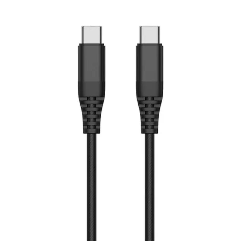 Cable Havit USB-C a USB-C PD60 Watts 3 Amp Longitud 1.2 Mestros color Negro CB6010-B