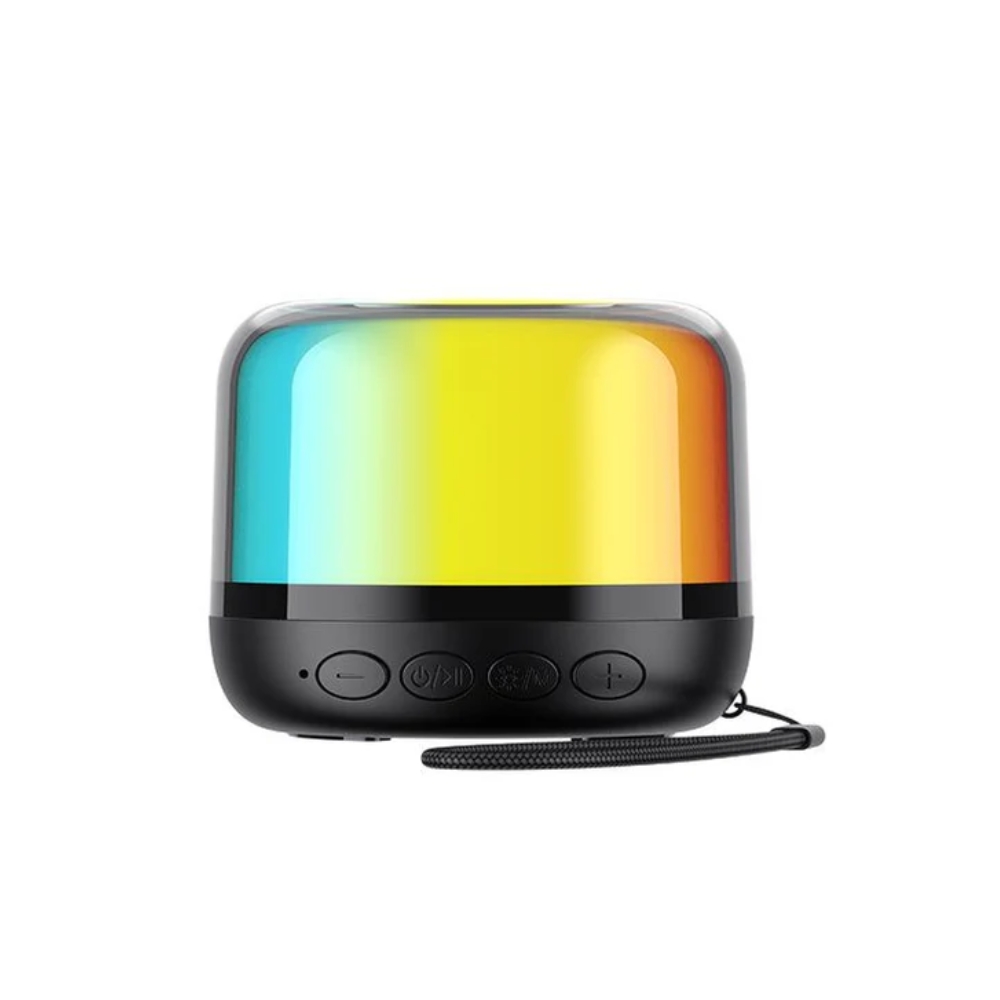 Altavoz Havit portatil RGB TWS Bateria hasta 6 Horas Potencia 3a5 Watts Soporta Llamadas Bluetooth 5.3 Puerto USB-C SK887BT