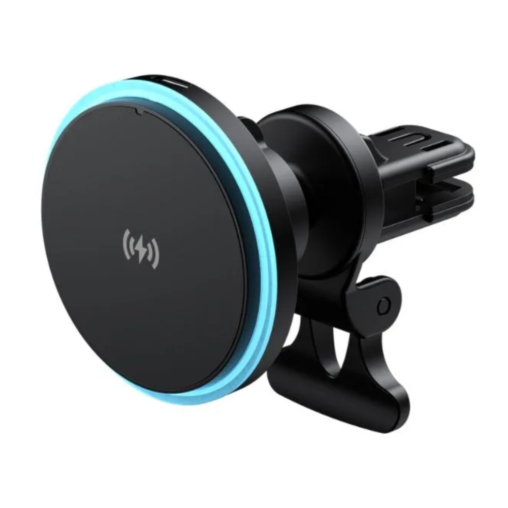Cargador para Vehiculo Havit Inalambrico Magnetico Entrada 5V 9V 12V salida hasta 15 Watts W3032