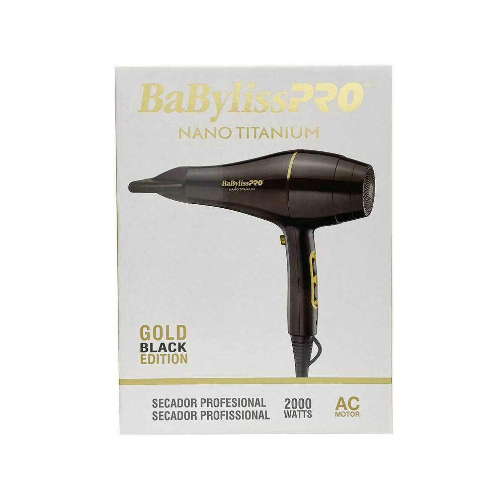 img Secador BaByLissPro Gold Black