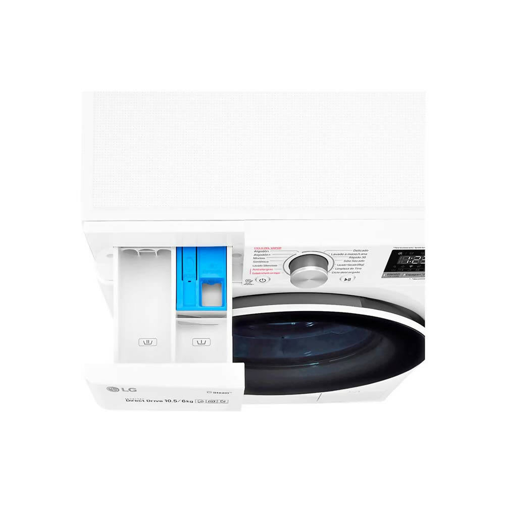 img Lavadora Secadora LG WD10WVC4S6 Carga Frontal