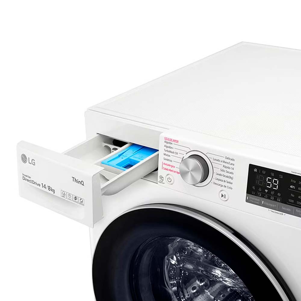 img Lavadora Secadora LG WD14WVC4S6 Carga Frontal