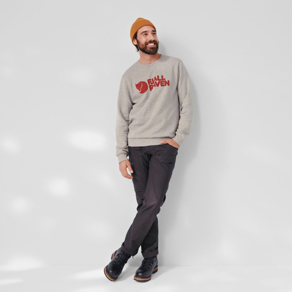 img Polera Fjallraven Talla S Color Grey Melange
