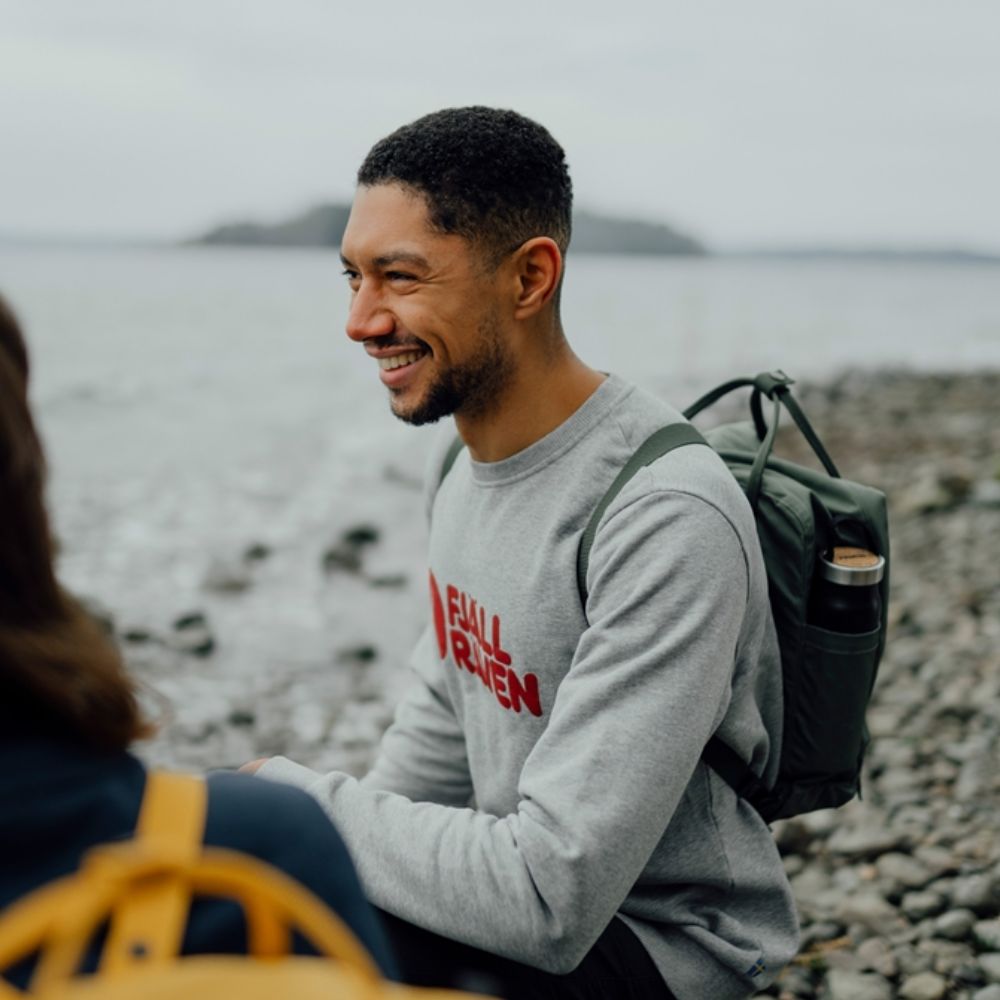 img Polera Fjallraven Talla S Color Grey Melange