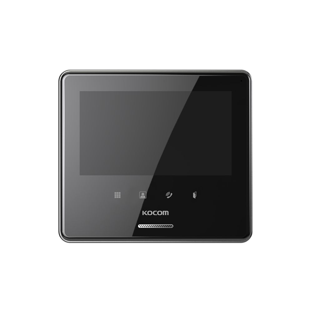 Monitor de Video Portero Kocom IP con POE color Negro KCV-S701IPOE(B)
