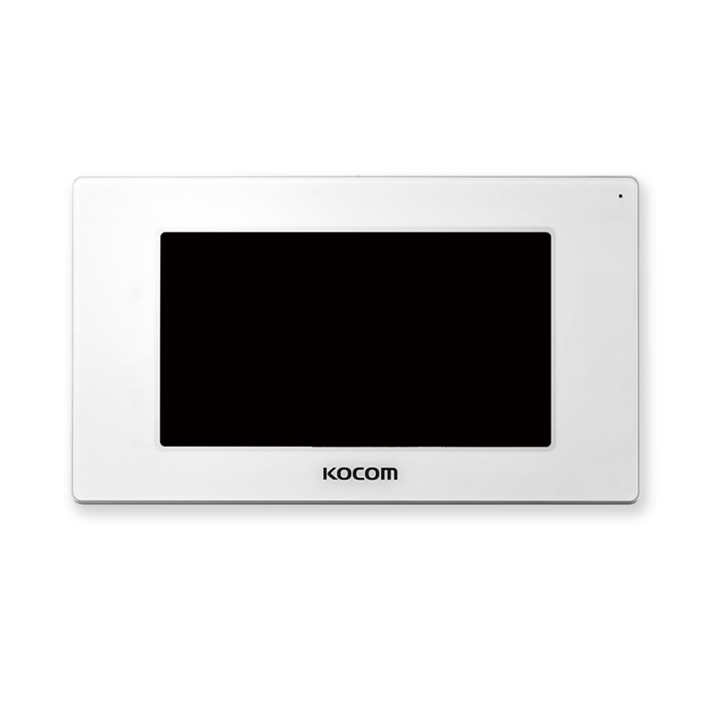 Monitor Kocom DVR y Video Portero Entradas 2xVideo y 2xAudio Salida 1xVideo Comunicacion RJ45 y USB 2.0 KCV-544SD MONITOR