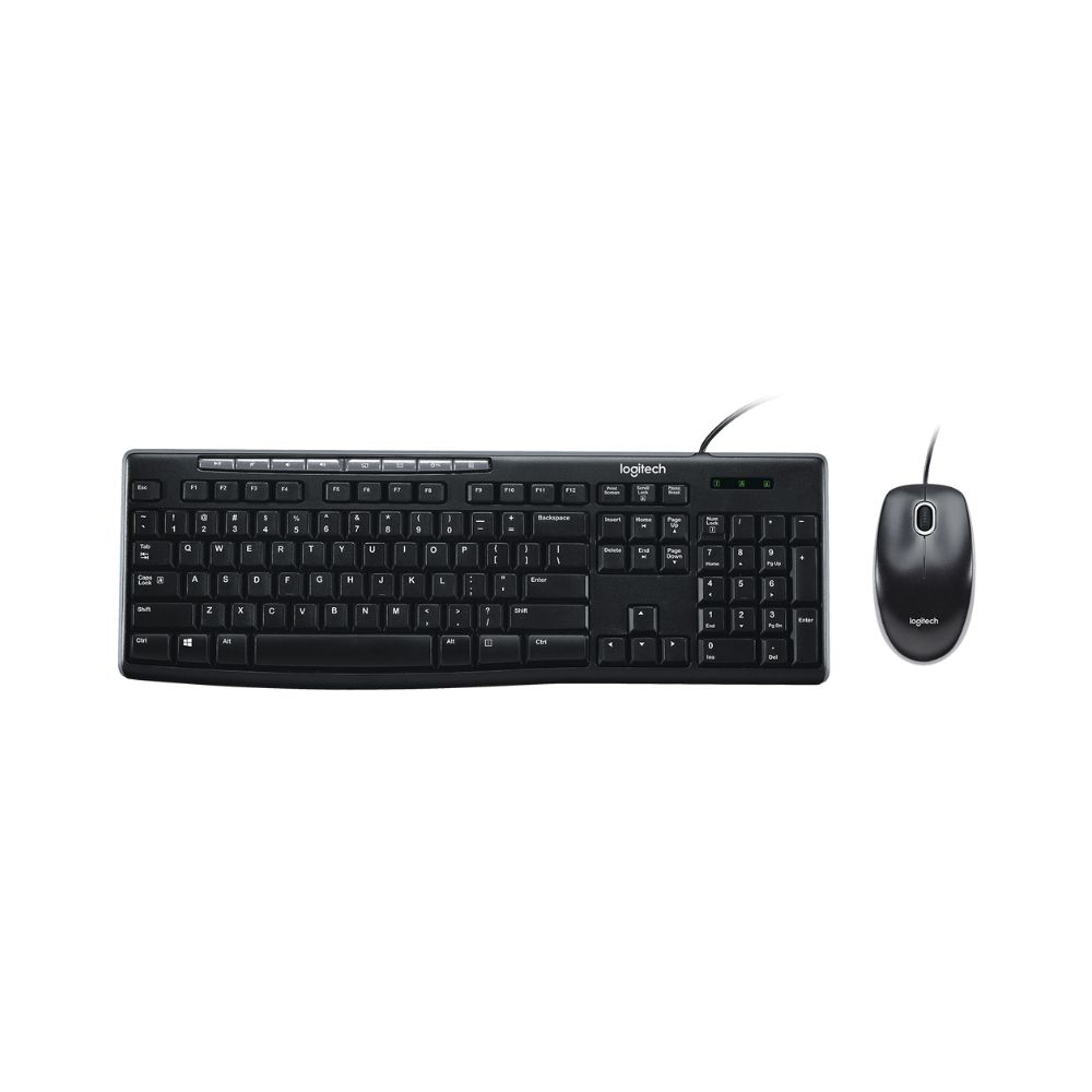 Pack Teclado y Mouse Logitech MK200