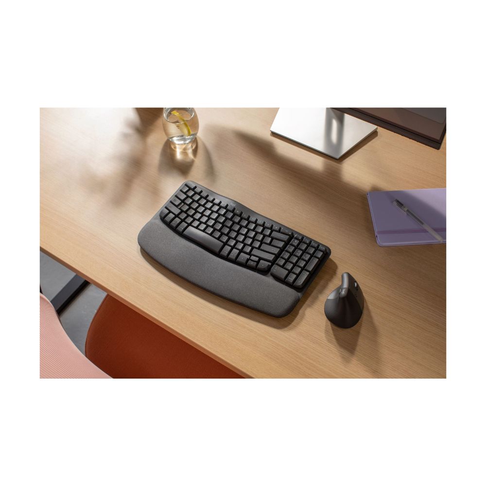 img Teclado Logitech Wave Keys Graphite 920-012325