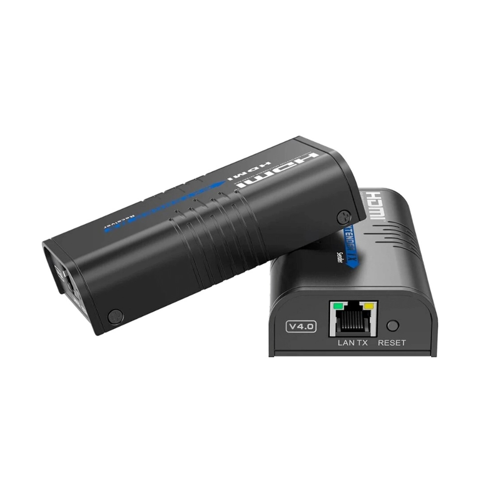 Extensor Lenkeng HDMI Resolucion Maxima 1080P Alcance hasta 120metros con Cable UTP Cat 6 LKV373A-4.0