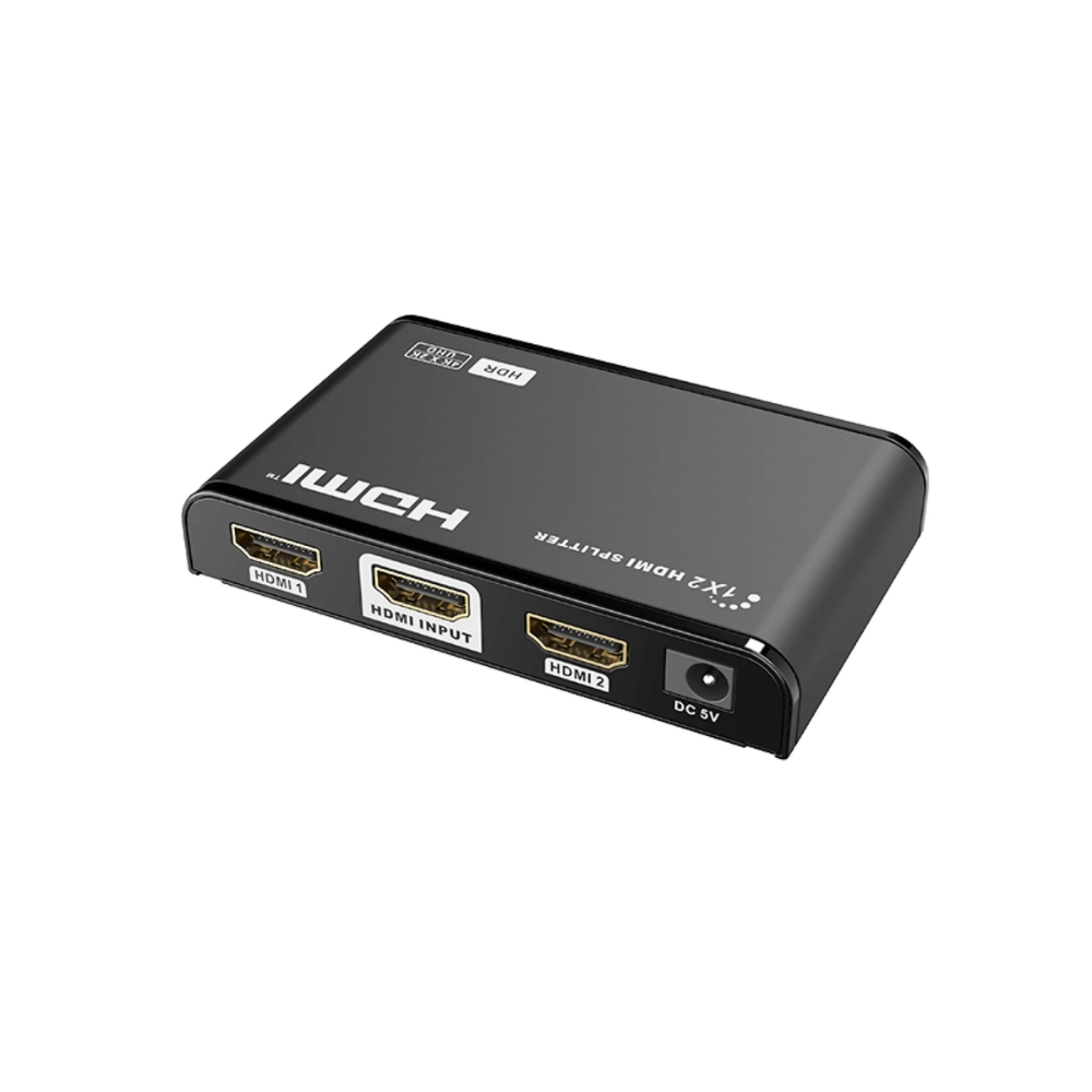 Splitter Lenkeng HDR HDMI 3D y 4Kx2K 60Hz 1 Entrada con 2 Salidas LKV312EDID-V3.0
