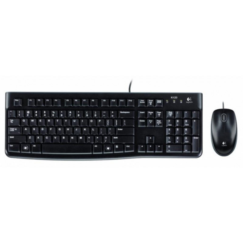 img Combo Teclado y Mouse Logitech MK120 alámbrico