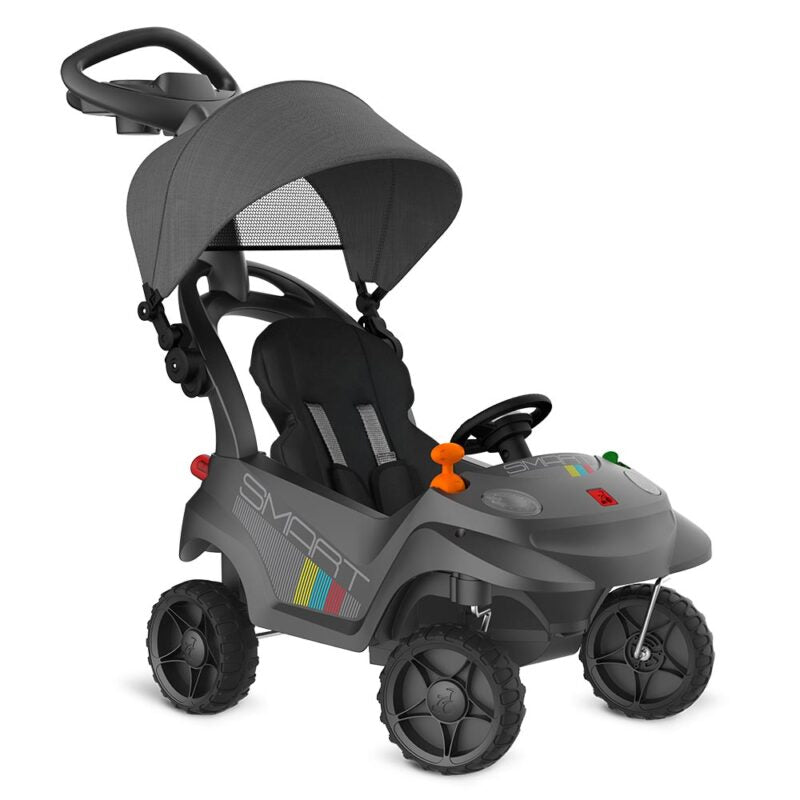 Smart Baby Comfort Bandeirante Modelo Grafito Negro Reclinable