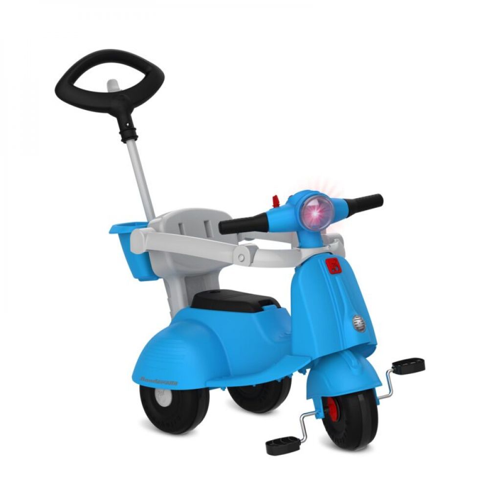 Triciclo Banderetta Bandeirante Azul Paseo Y Pedal