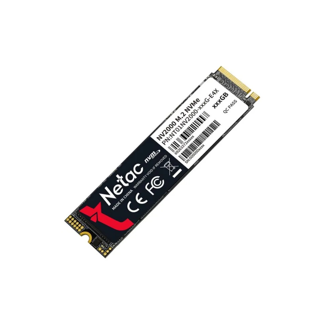 img Disco Duro Netac SSD 512GB NV2000 PCIe 3 x4 M.2 2280 NVMe 3D NAND R/W hasta 2500/1950 MBps NT01NV2000-512-E4X