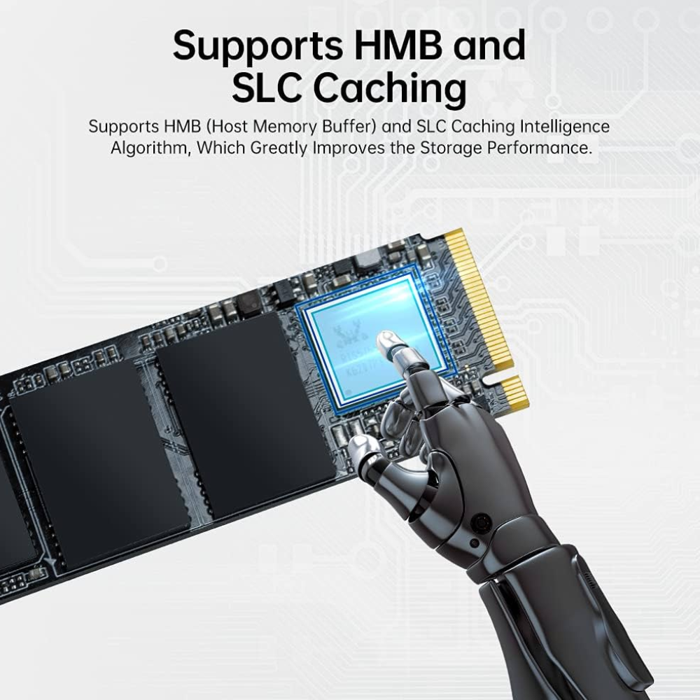 img Disco Duro Netac SSD 512GB NV2000 PCIe 3 x4 M.2 2280 NVMe 3D NAND R/W hasta 2500/1950 MBps NT01NV2000-512-E4X