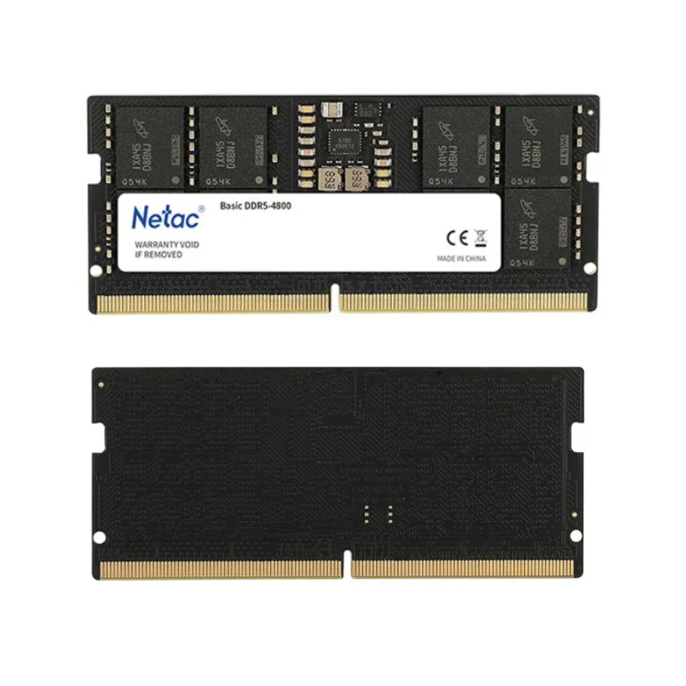 img Memoria RAM Netac DDR5 8GB Basic SODIMM para Laptops NTBSD5N48SP-08