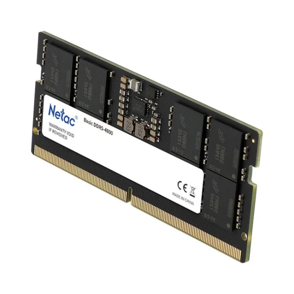 img Memoria RAM Netac DDR5 8GB Basic SODIMM para Laptops NTBSD5N48SP-08