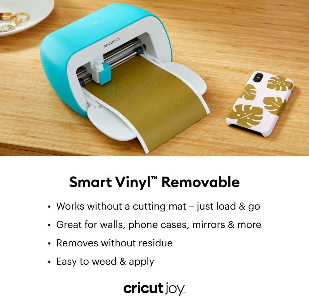 img Vinil Smart Cricut Joy Removible 13.9cm x 121.9cm color Blanco Mate 2007156