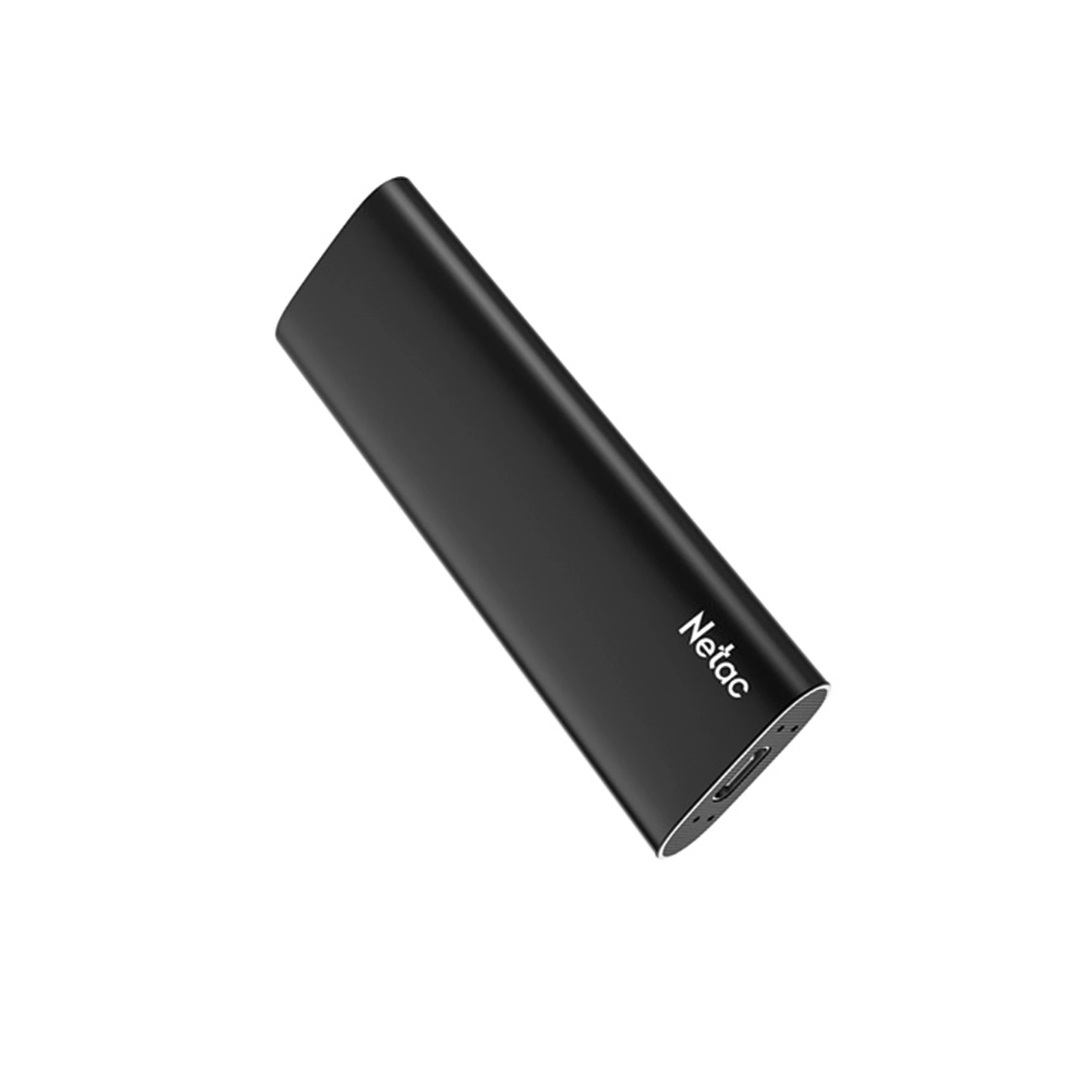 Disco Duro Netac 1TB SSD Portatil USB-C 3.2 Gen2 R/W hasta 550/480 MBps NT01ZSLIM-001T-32BK