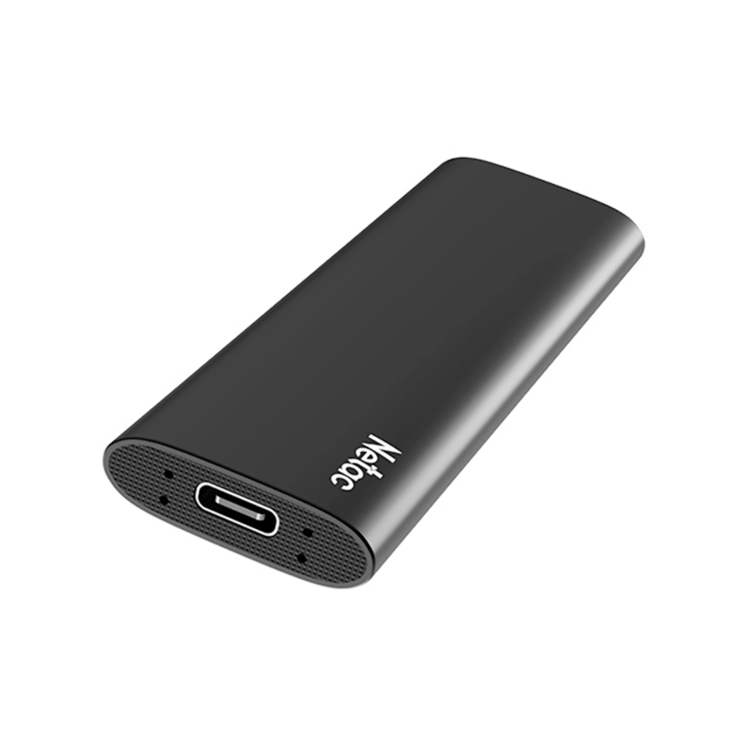 img Disco Duro Netac 1TB SSD Portatil USB-C 3.2 Gen2 R/W hasta 550/480 MBps NT01ZSLIM-001T-32BK