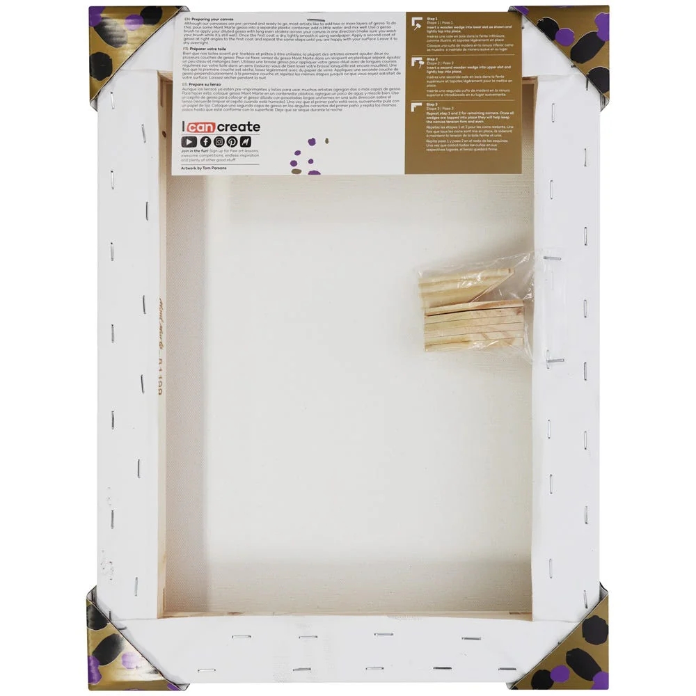 img Lienzo Canvas MontMarte Premium 30.5x40.6cm de Doble Grosor 3.8mm CMMD3040