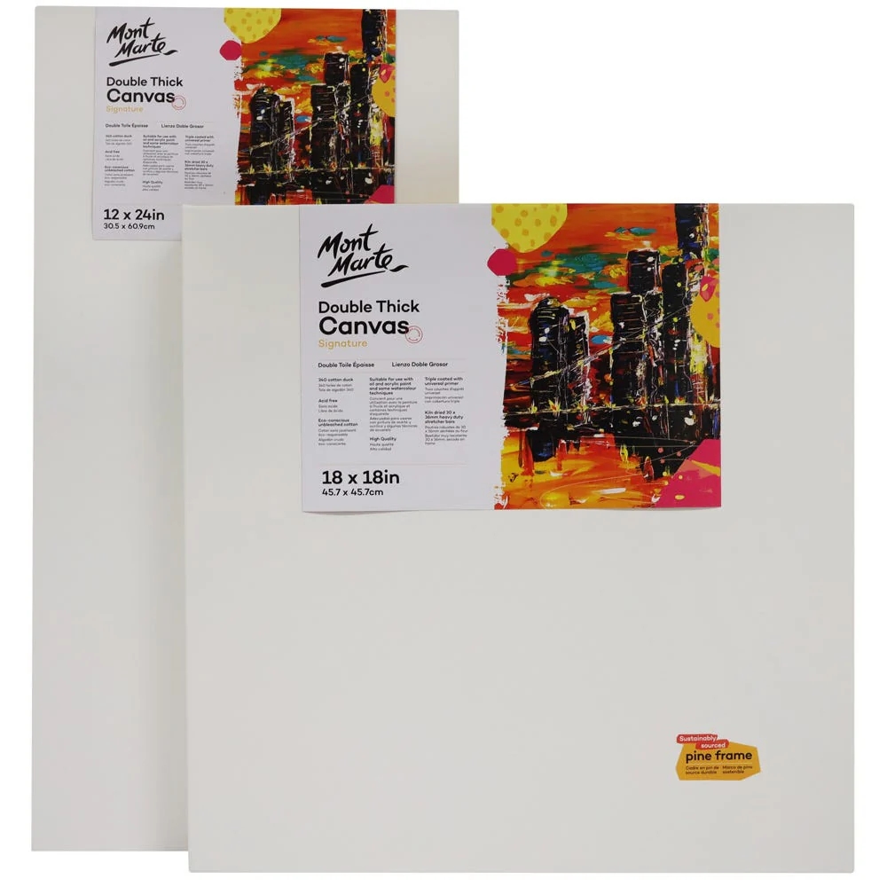 img Lienzo Canvas MontMarte Signature Panel 20.3x20.3cm 8x8" de Doble Grosor 3.6cm CSDT2020