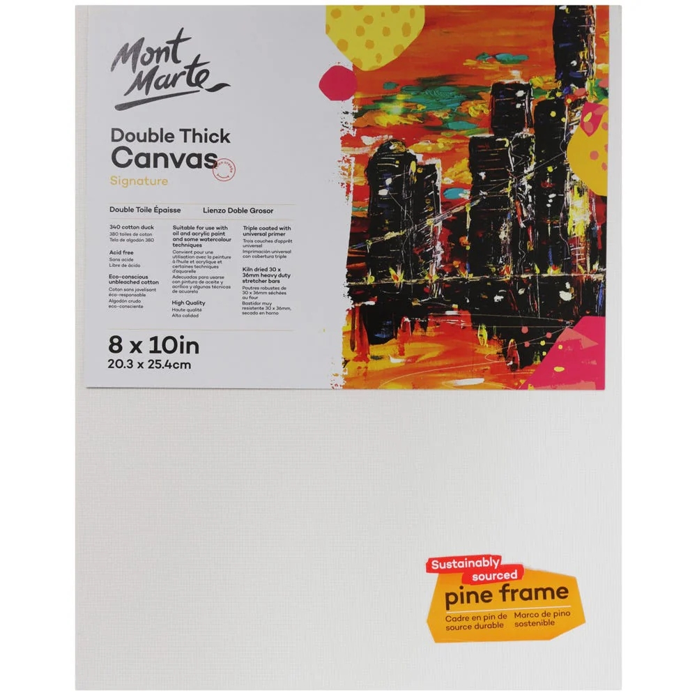 Lienzo Canvas MontMarte Signature Panel 20.3x25.4cm 8x10" de Doble Grosor 3.6cm CSDT2025