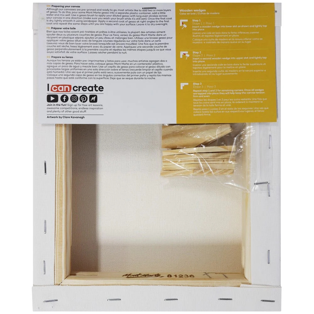 img Lienzo Canvas MontMarte Signature Panel 20.3x25.4cm 8x10" de Doble Grosor 3.6cm CSDT2025