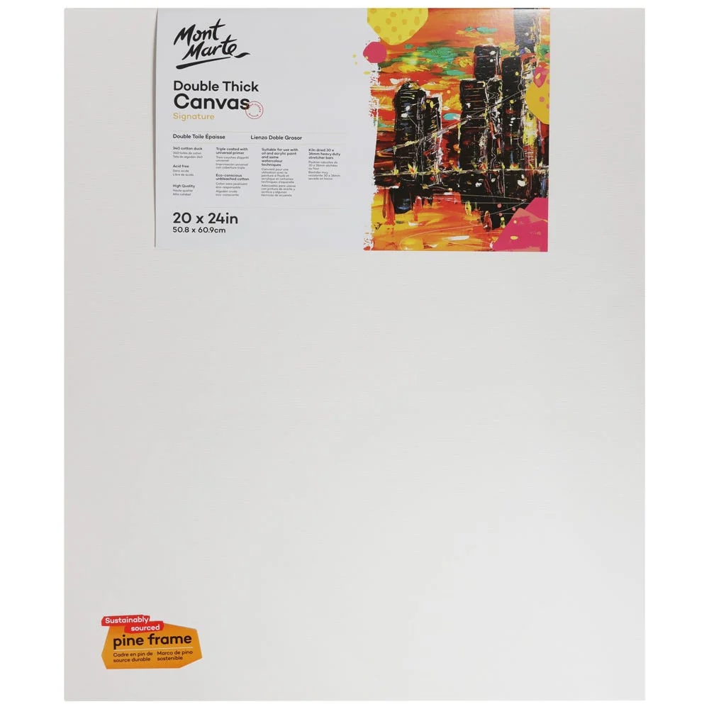 Lienzo Canvas MontMarte Signature Panel 50.8x60.9cm 20x24" de Doble Grosor 3.6cm CSDT5060