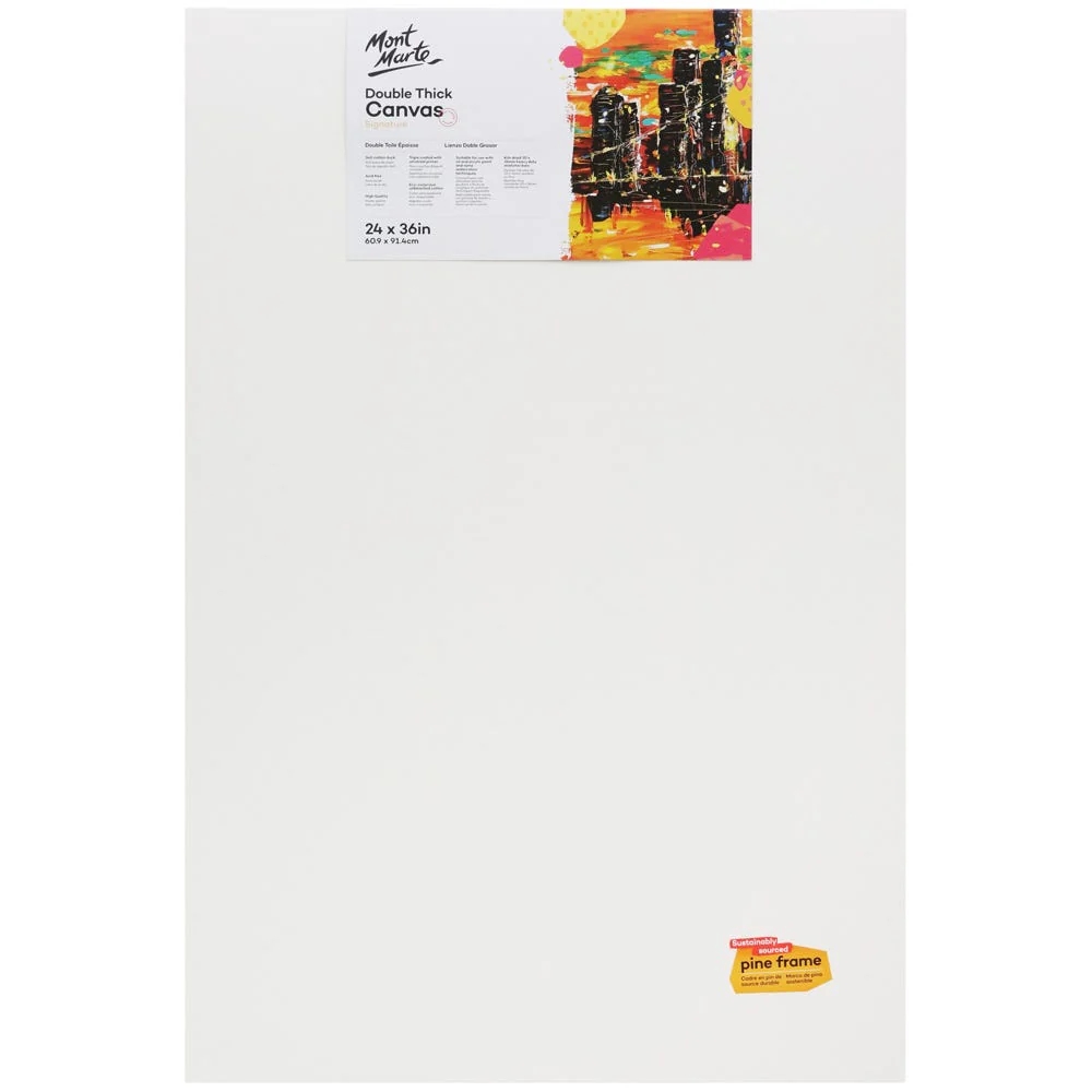 Lienzo Canvas MontMarte Signature Panel 60.9x91.4cm 24x36" de Doble Grosor 3.6cm CSDT6090