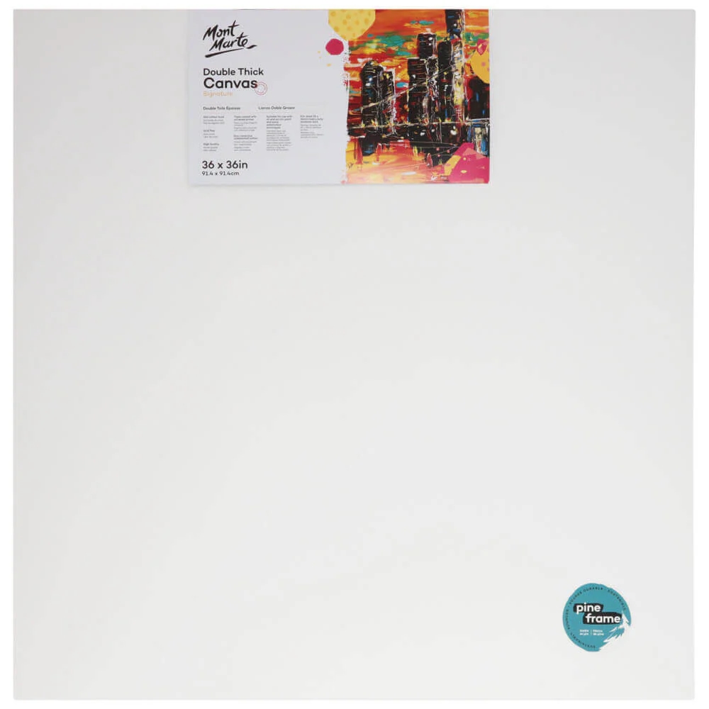 Lienzo Canvas MontMarte Signature Panel 91.4x91.4cm 36x36" de Doble Grosor 3.6cm CSDT9090