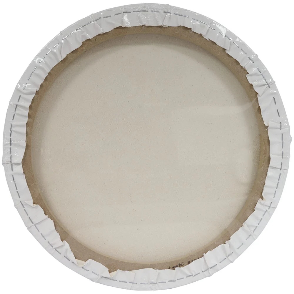 img Lienzo Canvas MontMarte Signature Panel Redondo 40cm 15.7" Tela de Algodon 380GSM Marco de Pino CMRD0040