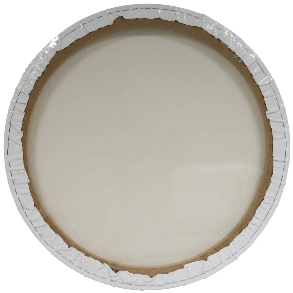 img Lienzo Canvas MontMarte Signature Panel Redondo 50cm 19.7" Tela de Algodon 380GSM Marco de Pino CMRD0050