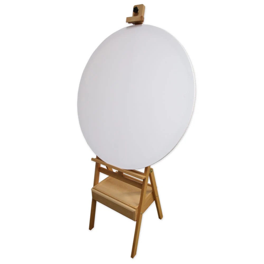 img Lienzo Canvas MontMarte Signature Panel Redondo 90cm 35.4" Tela de Algodon 380GSM Marco de Pino CMRD0090