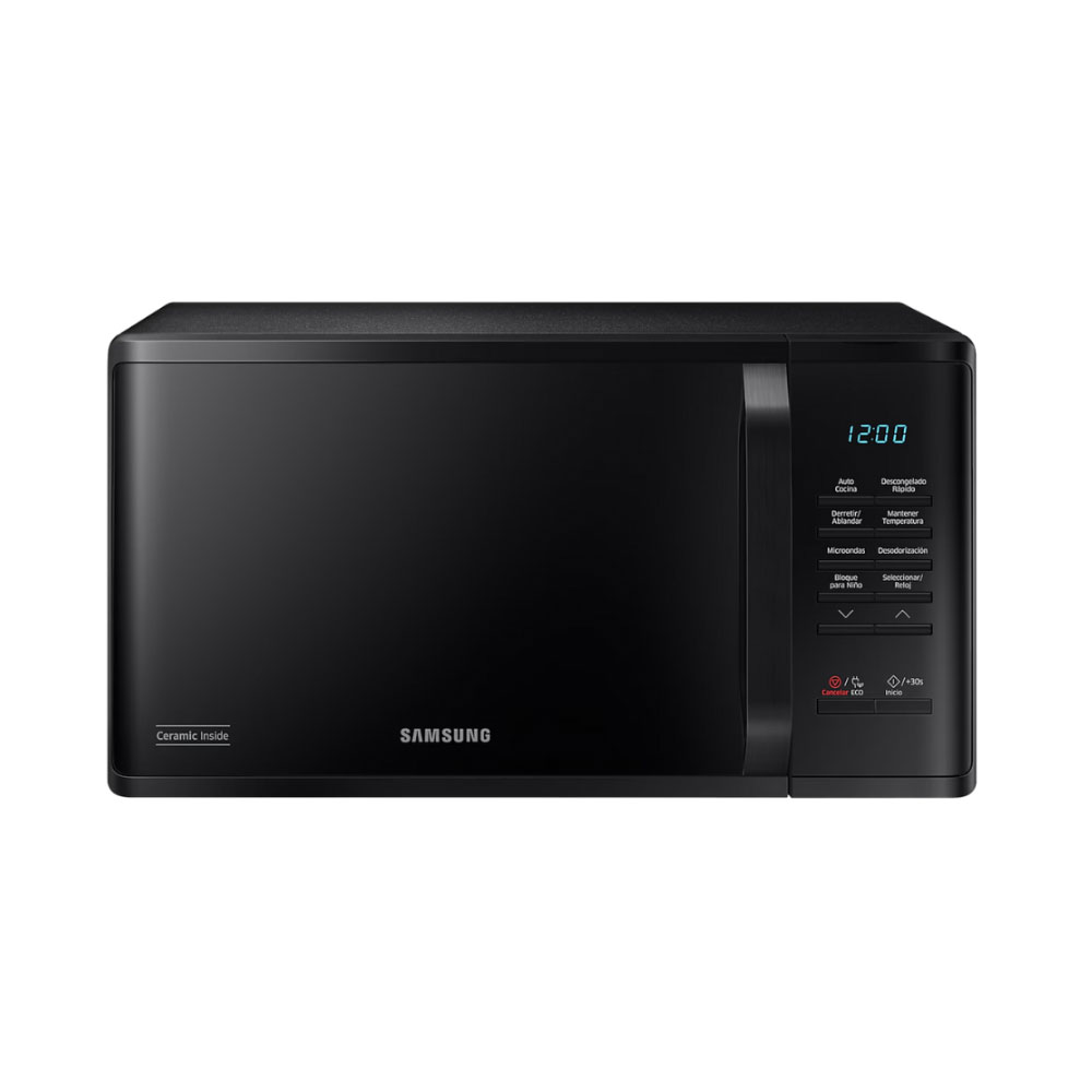 img Microondas Samsung Esmalte Cerámico 23L MS23K3513AK/ZS