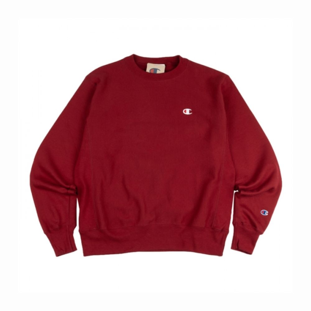 Pullover Champion Weave Crew en Cherry Pie