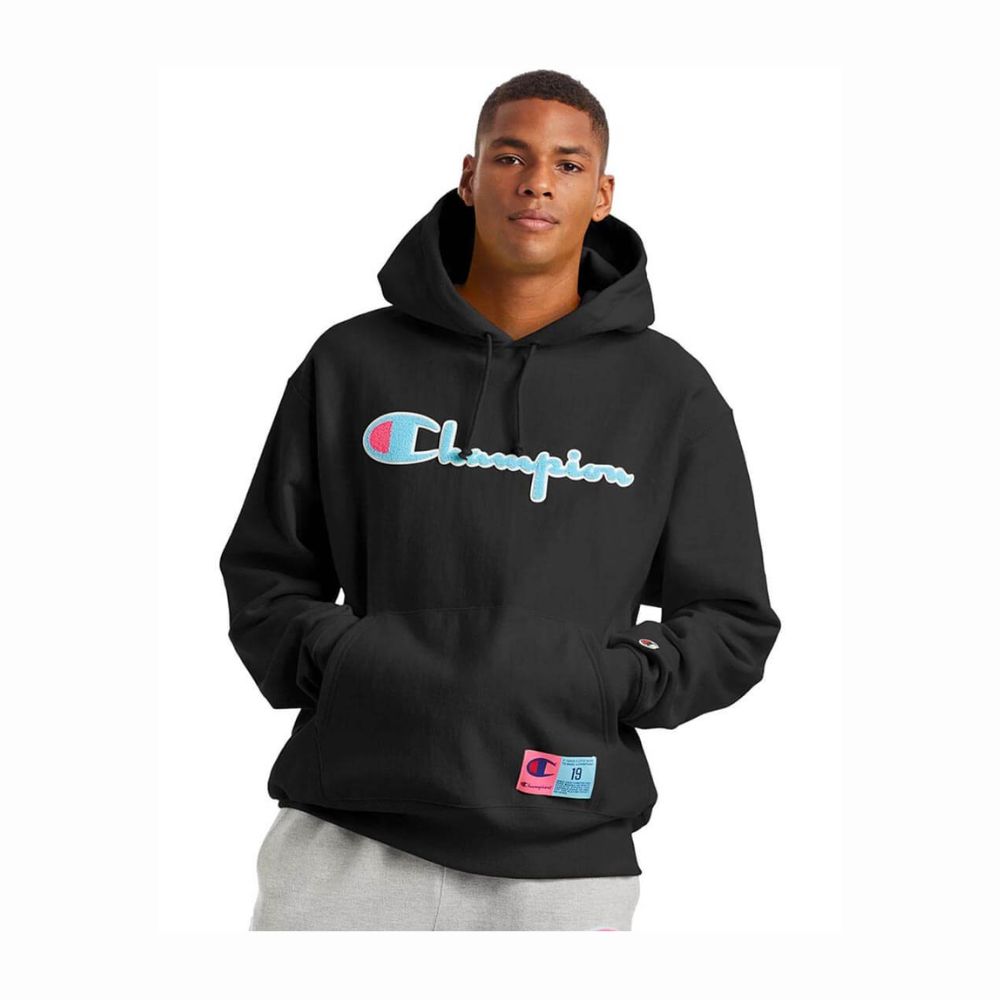 Hoodie Champion Life Reverse Weave Chenille Logo