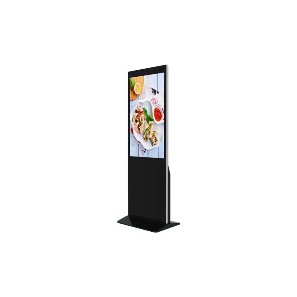 Totem Publicitario Aurora Intelligent Pantalla de 55" Tactil 4K 60Hz WiFi 2.4GHz Android 12 Disco 32GB RAM 2GB F55V4-560