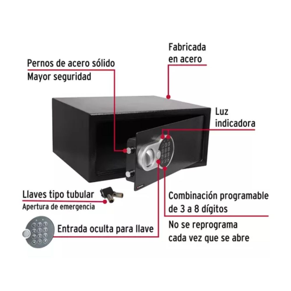 img Caja de Seguridad Hermex Electrónica