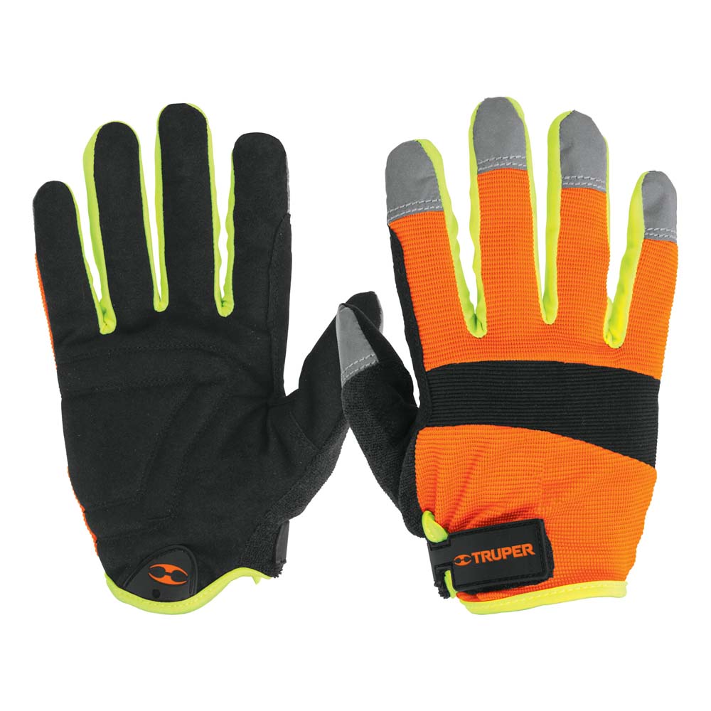 Guantes Truper de Alta Visibilidad para Mecánico