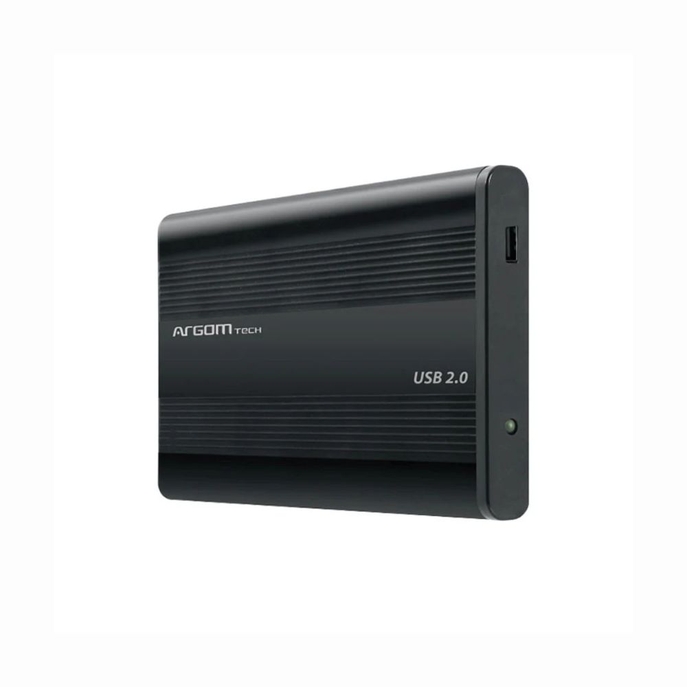 Carcasa para Disco Duro SATA de 2,5" y USB 2.0  Argom Tech