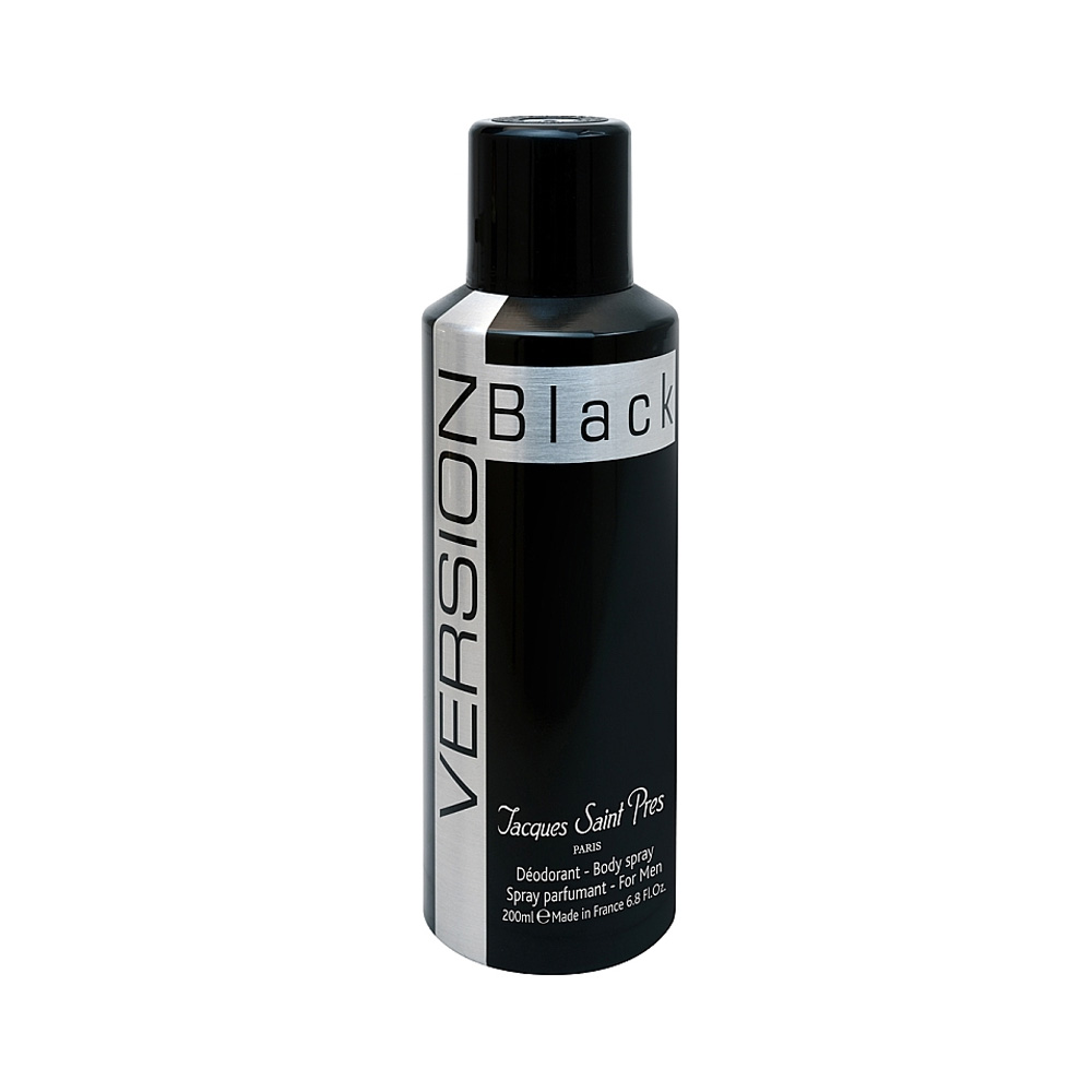 Desodorante Body Jacques Saint Version Black Spray 200ml