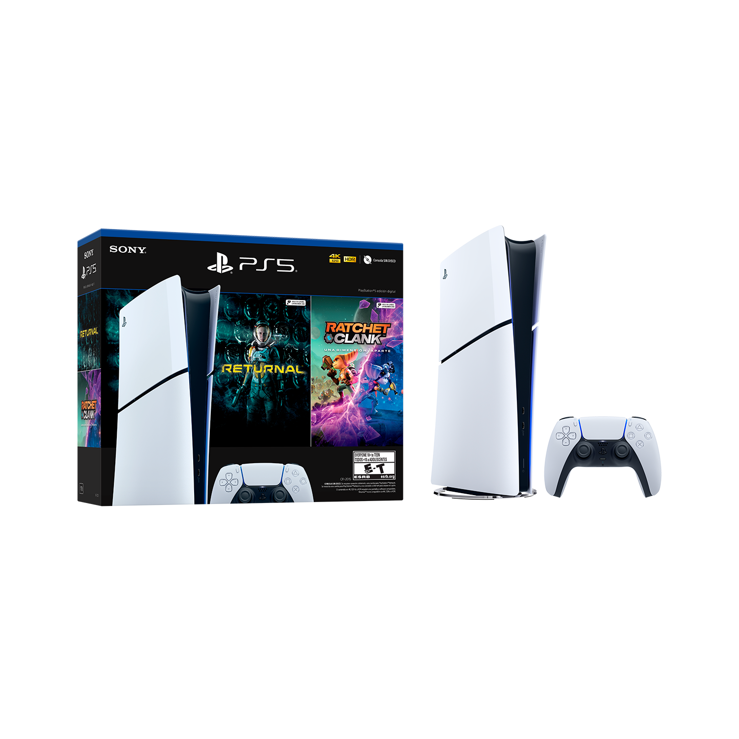 Consola PS5 Sony Slim Digital Superbundle 